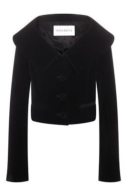 Nina Ricci: Бархатный жакет 