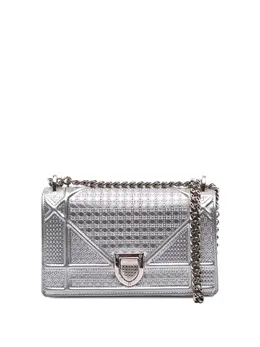 Christian Dior Pre-Owned: Серебристая сумка через плечо 