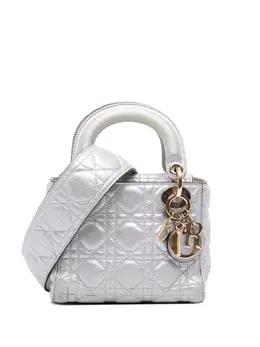 Christian Dior Pre-Owned: Серебристая сумка 