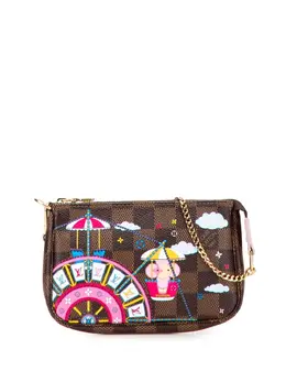 Louis Vuitton Pre-Owned: Коричневая сумка 