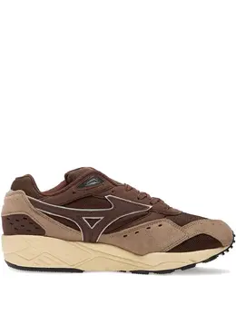 Mizuno: Коричневые кроссовки 