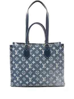 Louis Vuitton Pre-Owned: Голубая сумка 