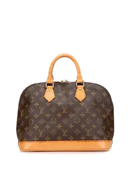 Louis Vuitton Pre-Owned: Коричневая сумка 
