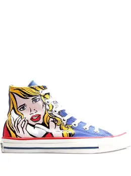 Converse: Голубые кроссовки  Chuck Taylor All Star