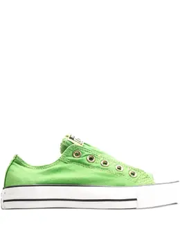 Converse: Зелёные кроссовки  Chuck Taylor