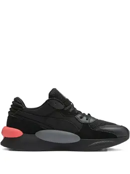 PUMA: Чёрные кроссовки  RS