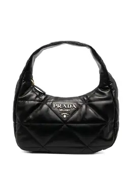 Prada: Чёрная сумка-шоппер 