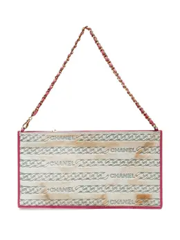 CHANEL Pre-Owned: Бежевая сумка 