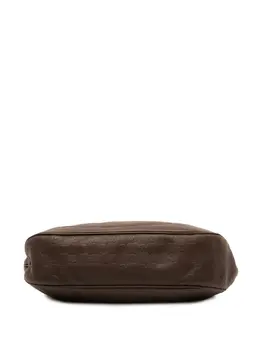 Gucci Pre-Owned: Коричневая сумка через плечо 
