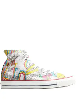 Converse: Белые кроссовки 