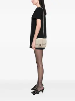 CHANEL Pre-Owned: Белая сумка через плечо 