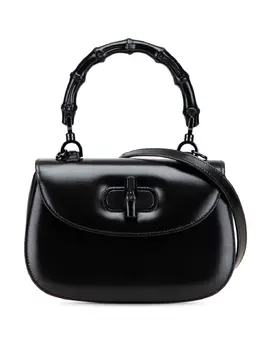Gucci Pre-Owned: Чёрная сумка на руку 