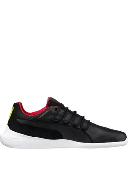 PUMA: Чёрные кроссовки 