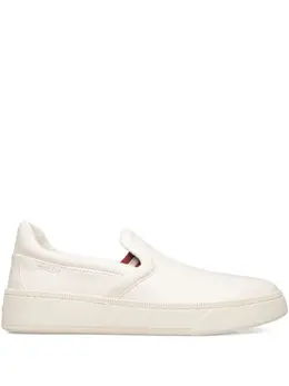 Bally: Белые мокасины 