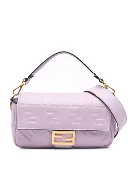 Fendi Pre-Owned: Фиолетовая сумка 