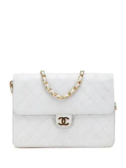 CHANEL Pre-Owned: Белая сумка 
