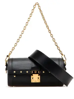 Louis Vuitton Pre-Owned: Чёрная сумка 