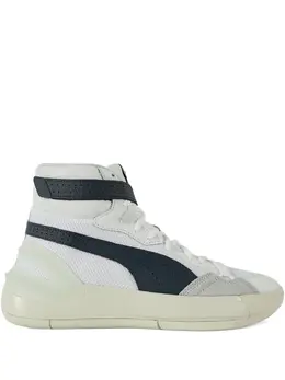 PUMA: Белые кроссовки 