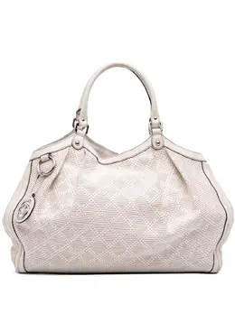 Gucci Pre-Owned: Белая сумка-шоппер 