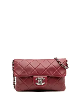 CHANEL Pre-Owned: Красная сумка через плечо 