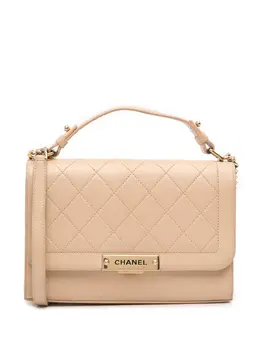 CHANEL Pre-Owned: Коричневая сумка 