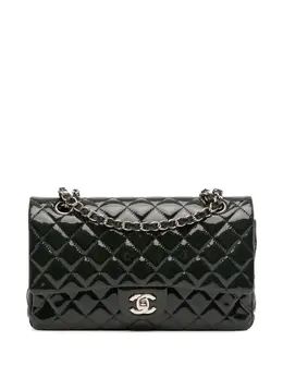 CHANEL Pre-Owned: Зелёная сумка 