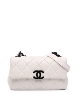 CHANEL Pre-Owned: Белая сумка через плечо 