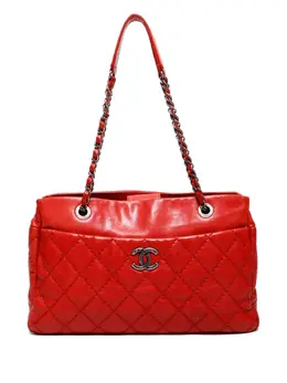 CHANEL Pre-Owned: Красная сумка 