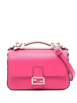 Fendi Pre-Owned: Двухцветная сумка 