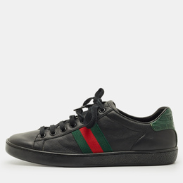 Gucci: Чорні кросівки  Web