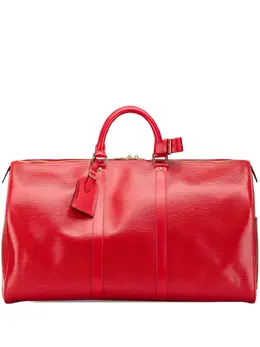 Louis Vuitton Pre-Owned: Красная дорожная сумка 
