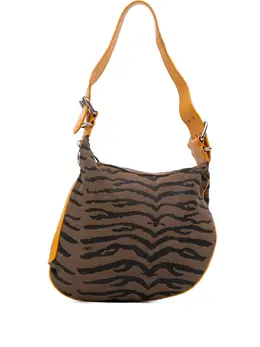 Fendi Pre-Owned: Сумка с принтом зебры 