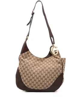 Gucci Pre-Owned: Коричневая сумка через плечо 