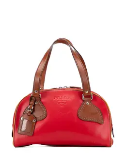 Prada Pre-Owned: Коричневая сумка 