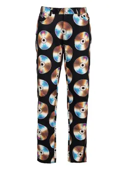 Moschino Pre-Owned: Брюки с принтом 
