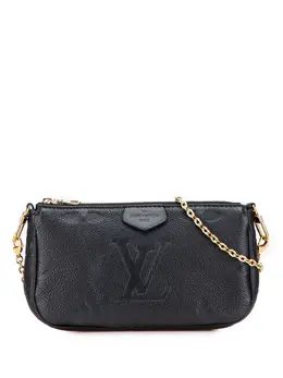 Louis Vuitton Pre-Owned: Чёрная сумка через плечо 