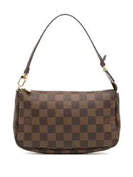 Louis Vuitton Pre-Owned: Коричневая сумка 