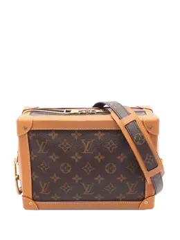 Louis Vuitton Pre-Owned: Коричневая сумка через плечо 