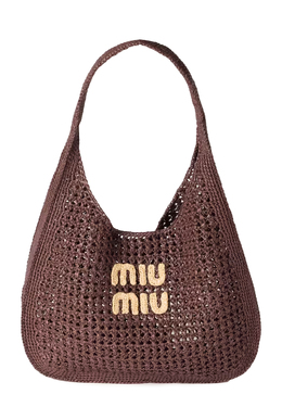 MIU MIU: Коричневая сумка 