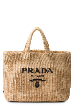 PRADA: Бежевая сумка 
