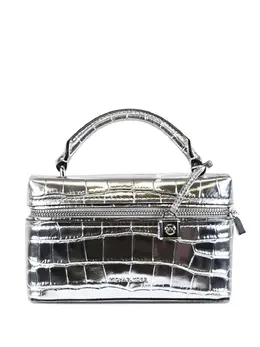 Michael Kors: Серебристая сумка на руку 