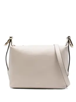 Furla: Бежевая сумка 