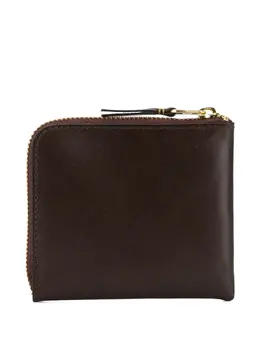 Comme Des Garçons Wallet: Коричневый кошелёк 