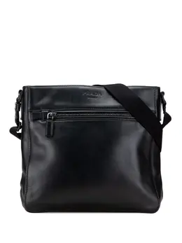Prada Pre-Owned: Чёрная сумка через плечо 