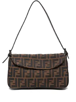 Fendi Pre-Owned: Коричневая сумка 