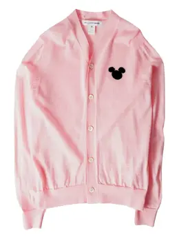 Comme Des Garçons Shirt: Розовый кардиган 