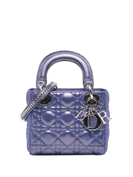 Christian Dior Pre-Owned: Голубая сумка 