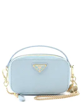 Prada Pre-Owned: Голубая косметичка 
