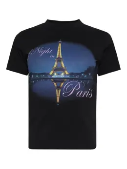 VETEMENTS: Чёрная футболка 