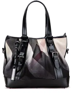Burberry Pre-Owned: Чёрная сумка 